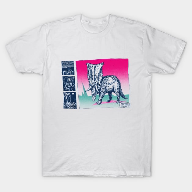 Chasmosaur, by Maximiliano Lopez Barrios T-Shirt by Grafixo Sur